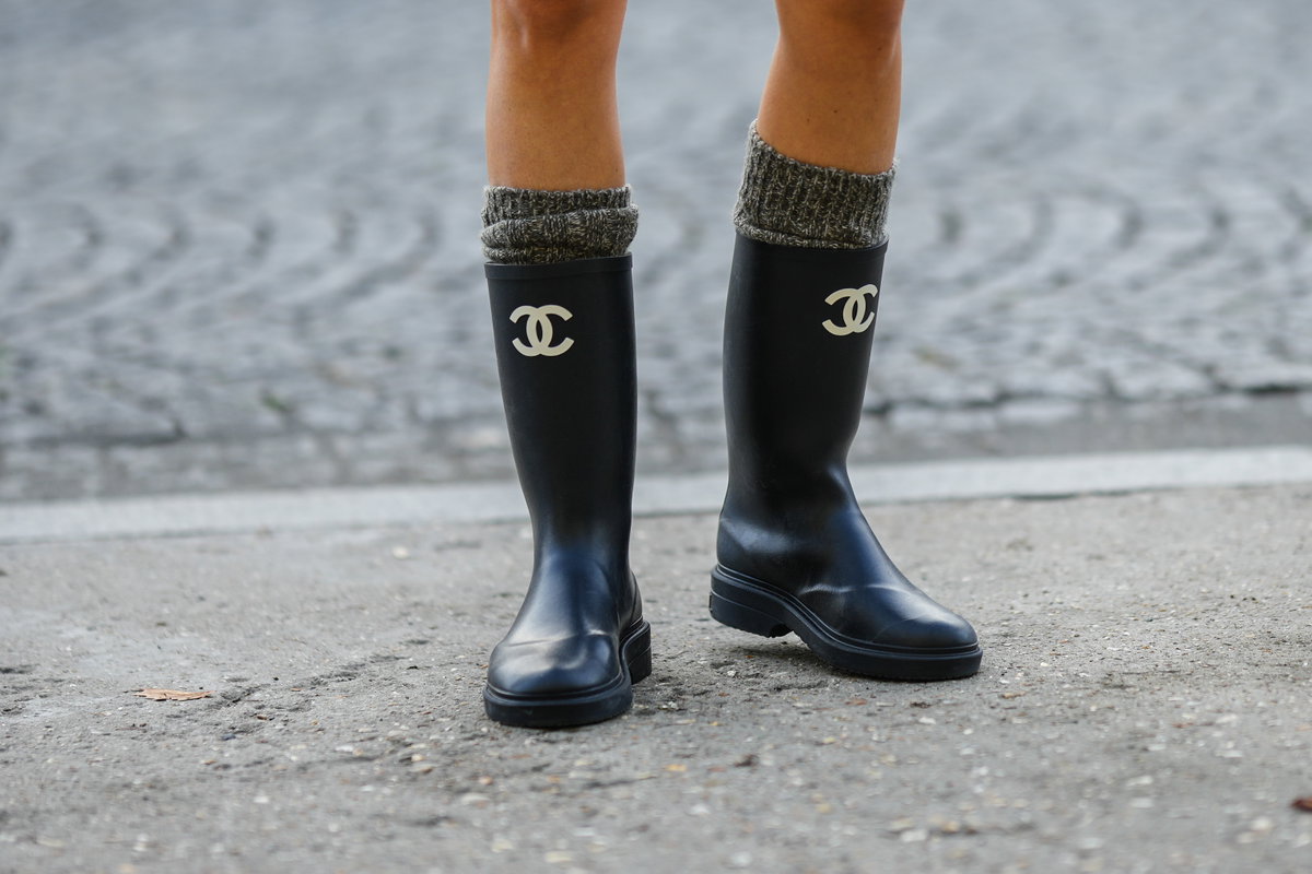 Boots mit Socken