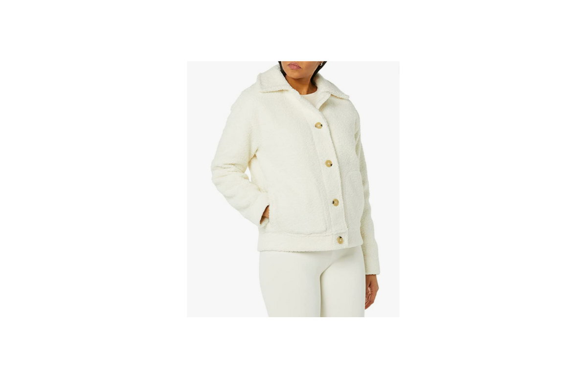 Weiße Jacke
