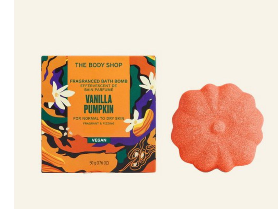 The Body Shop Vanilla Pumpkin Badekugel