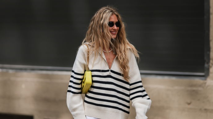 Herbst-Trend 2022: Der "Troyer Pullover" entwickelt sich gerade zum Fashion-Comeback der Saison