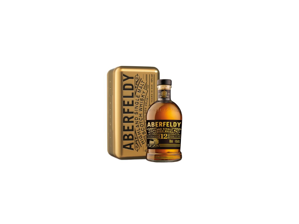 Aberfeldy Goldbarren Scotch