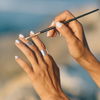 Nagel-Trend 2022: Kreative Nagellack-Muster verwandeln deine Fingernägel in "Brushstroke Nails"