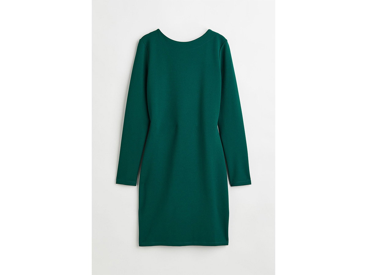 Langärmeliges Bodycon-Kleid