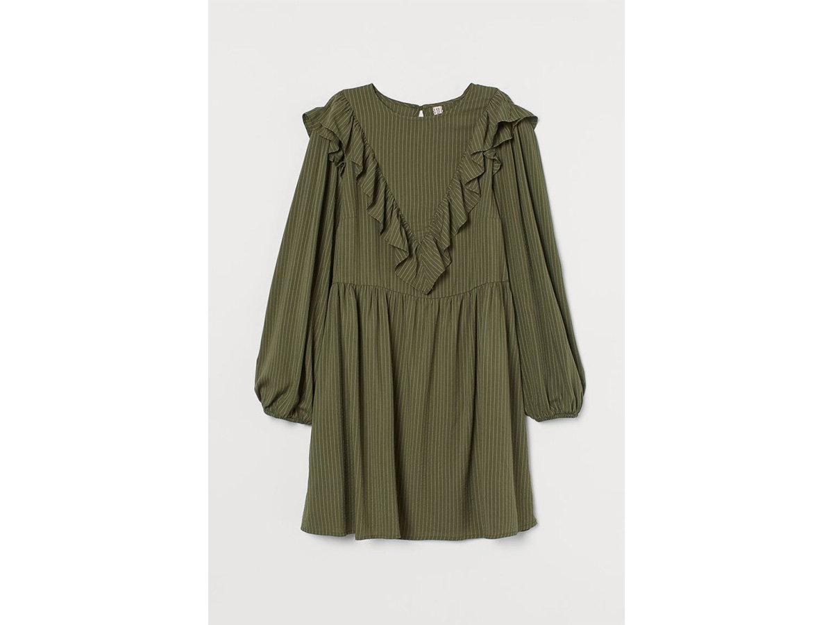 Kleid mit Volant