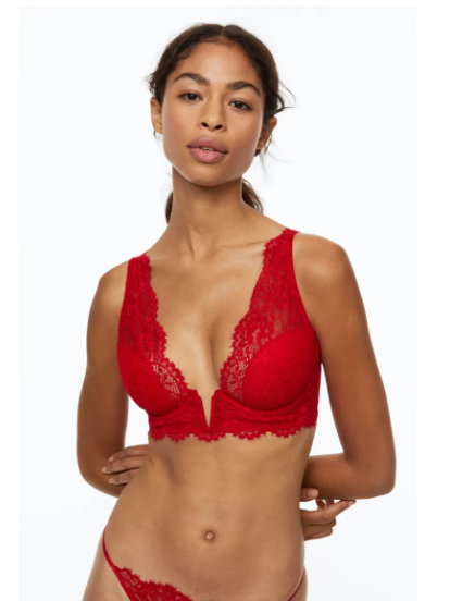 H&M Unterwäsche Set rot