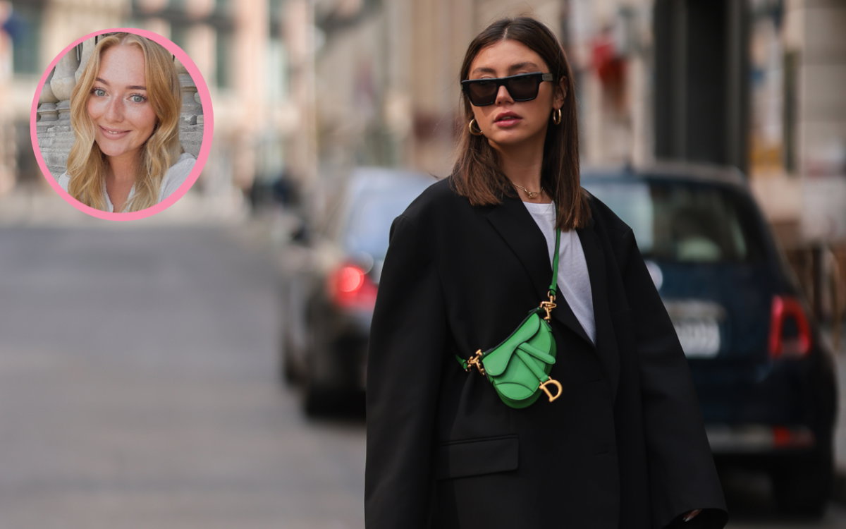 Milena Karl Dior Saddle Bag