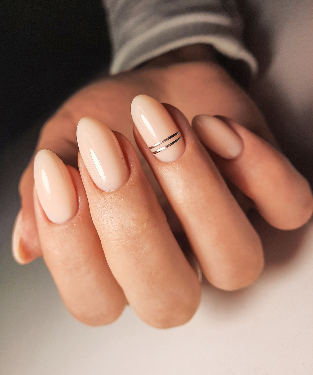 Nude Nägel