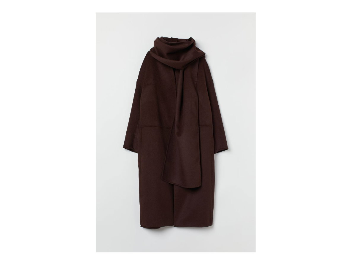 Schalmantel aus Wollmix von H&M