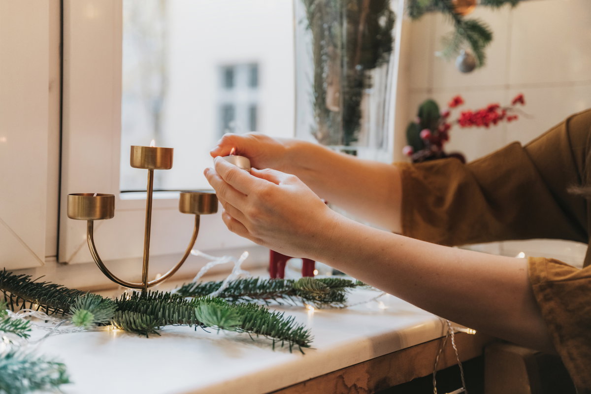 Weihnachtliche Dekoration