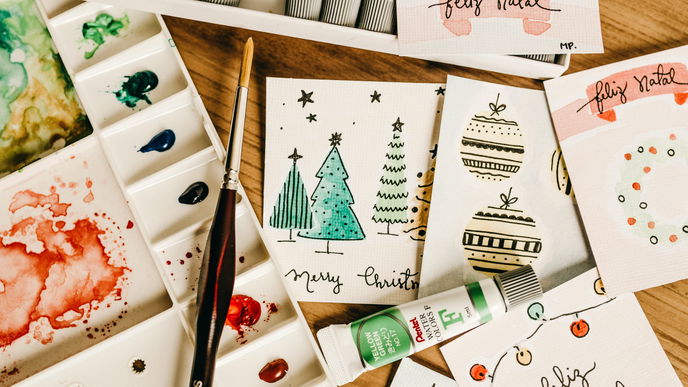 Weihnachtskarten selber basteln: Anleitungen und kreative Ideen