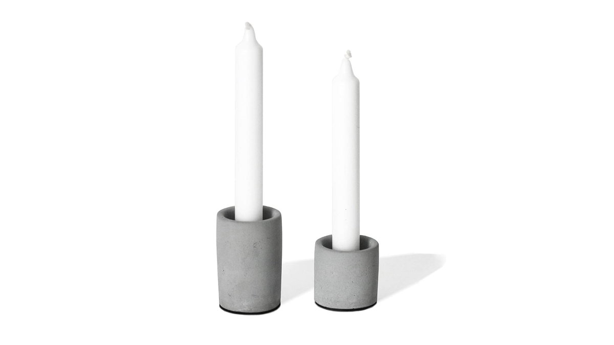 Mikrozement Kerzenständer