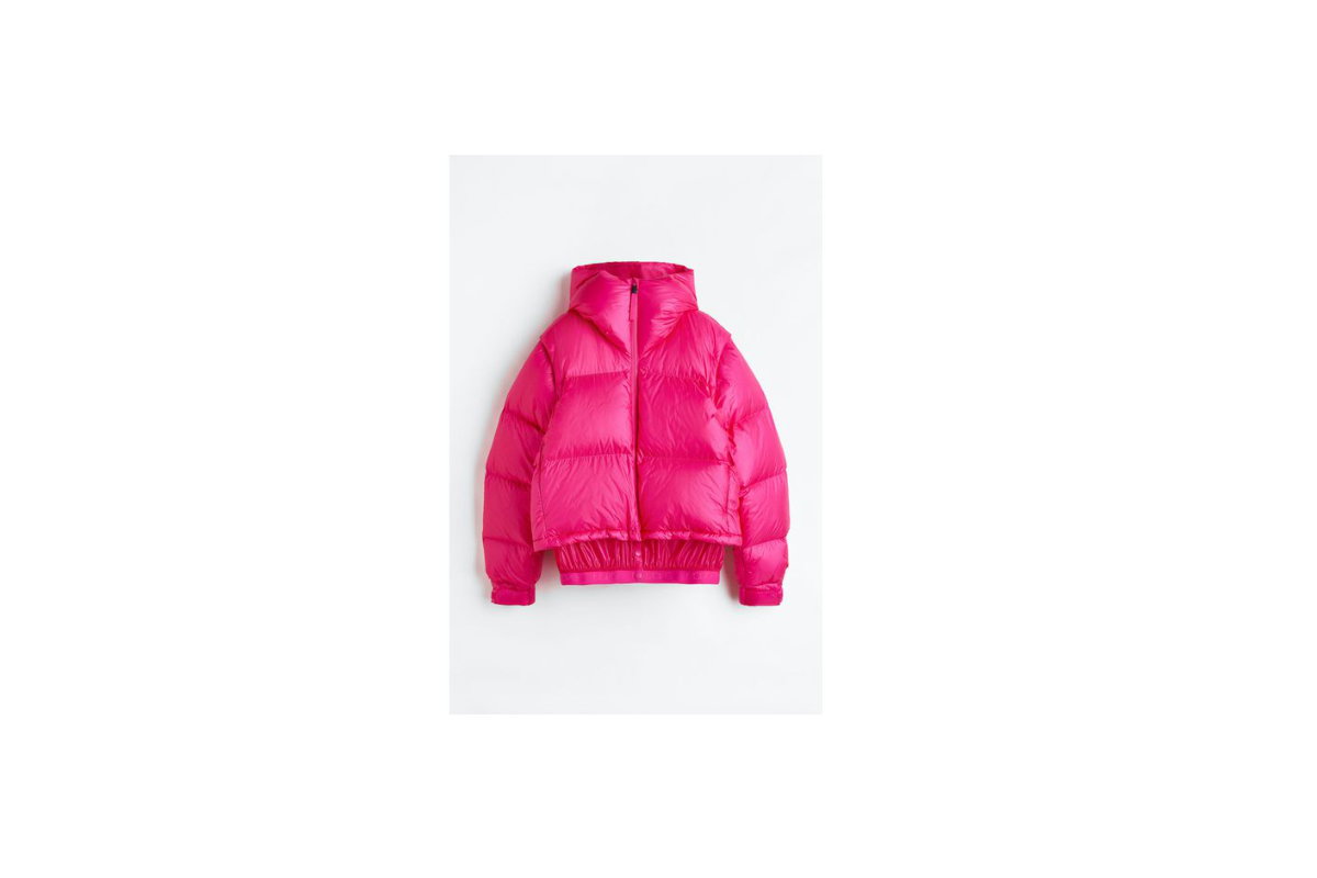 Pinke Jacke