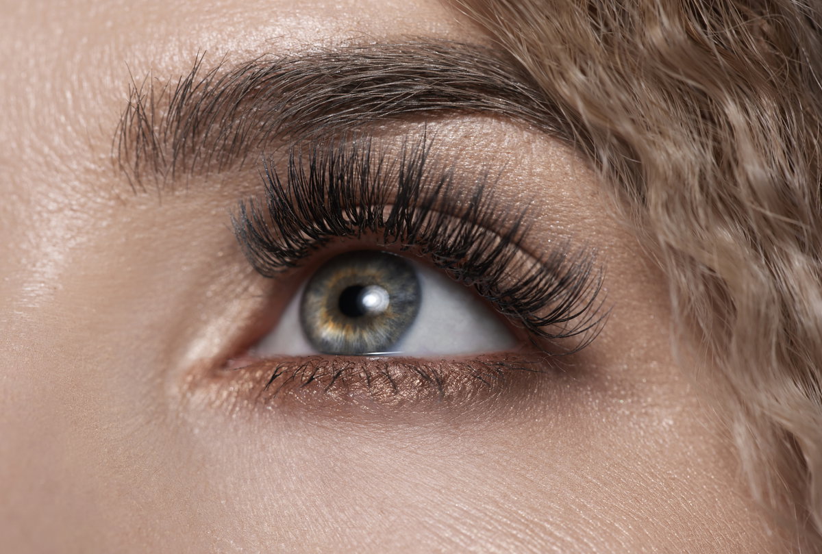 Wimpern toupieren