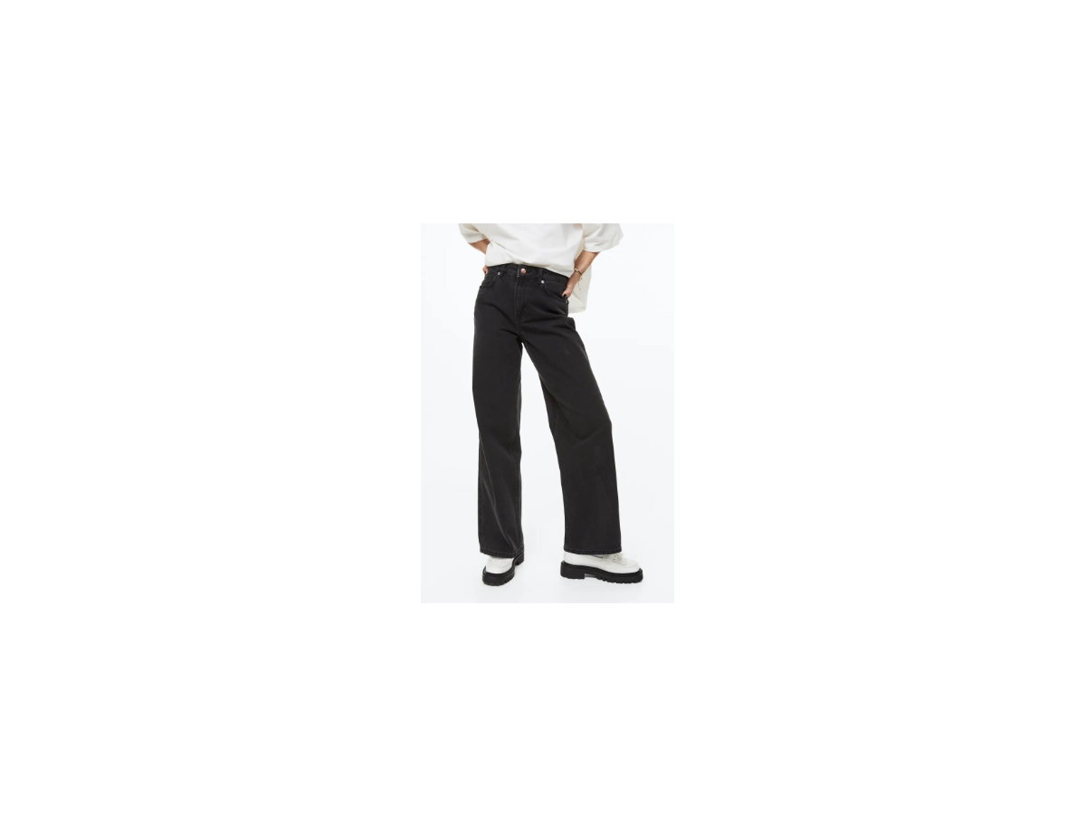 Baggy Jeans Schwarz