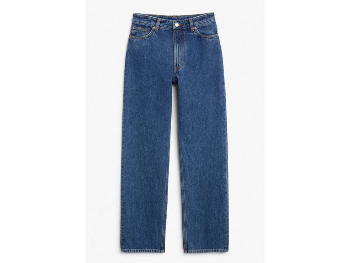 Jeans mit geradem Bein