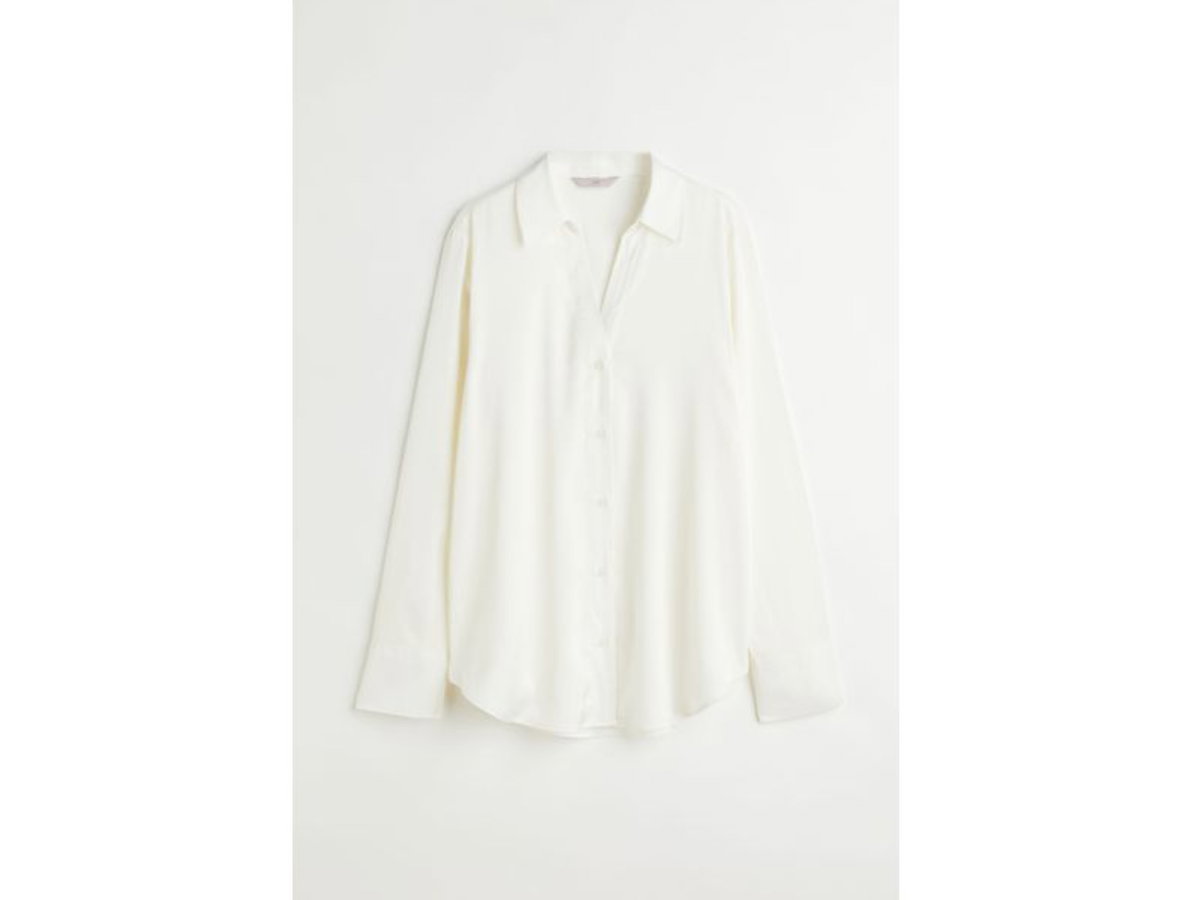 Bluse mit V-Ausschnitt von H&M