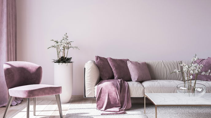 Interior-Traum in Violett! Darum richten wir unsere Wohnung nur noch im Farbstil "Digital Lavender" ein