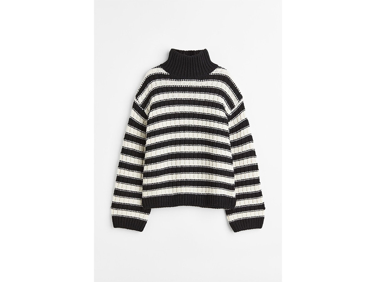 Oversized Turtleneck-Pullover