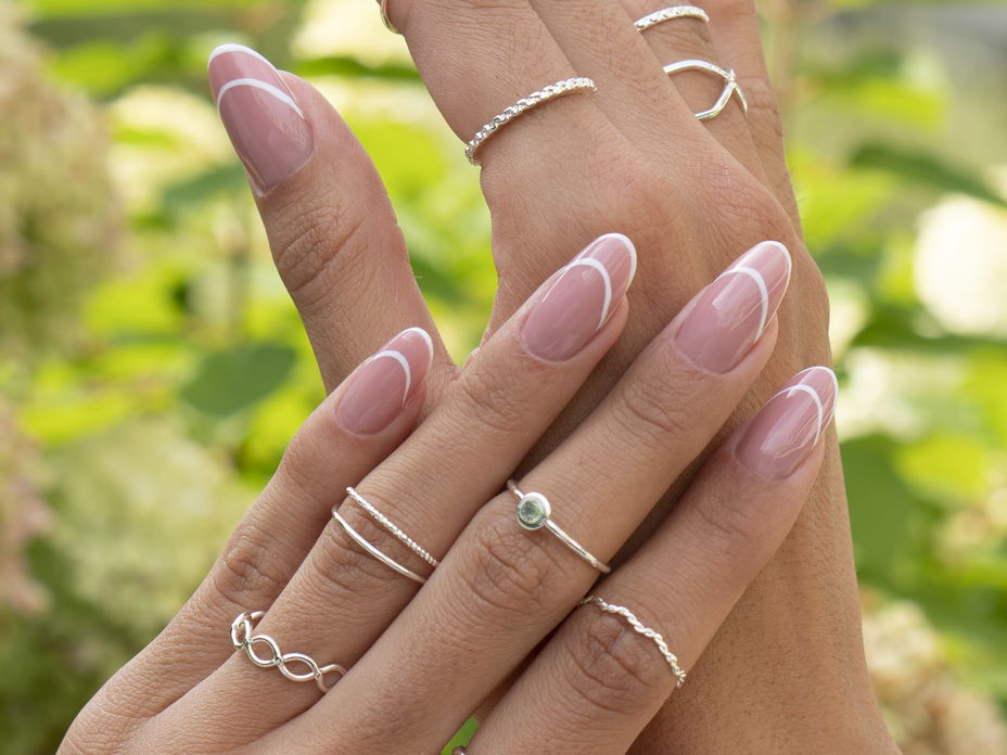Double French Nails