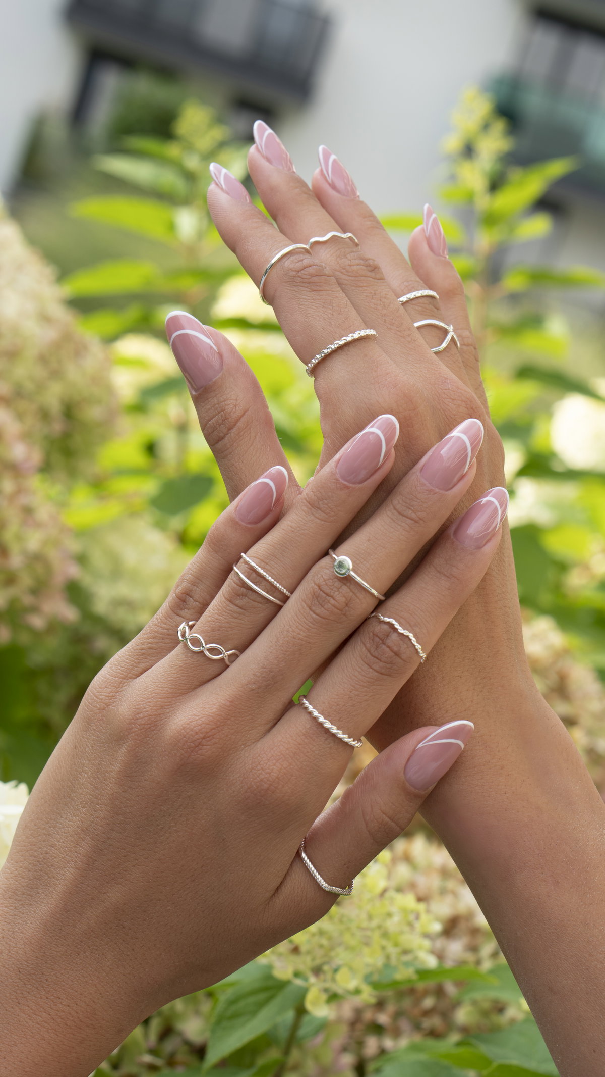 Double French Nails