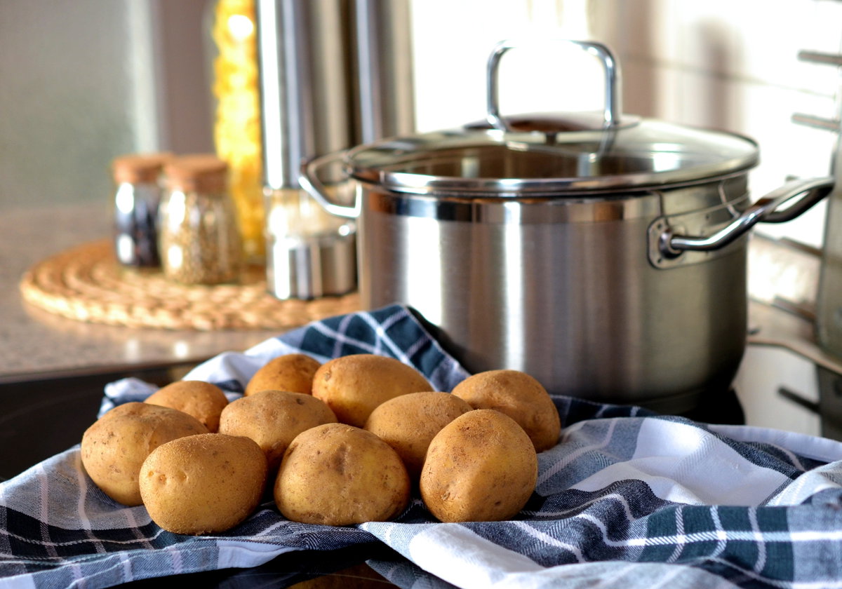 Kartoffeln vor dem Kochen