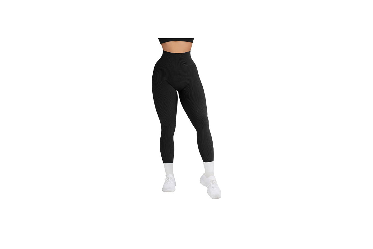 Schwarze Leggings
