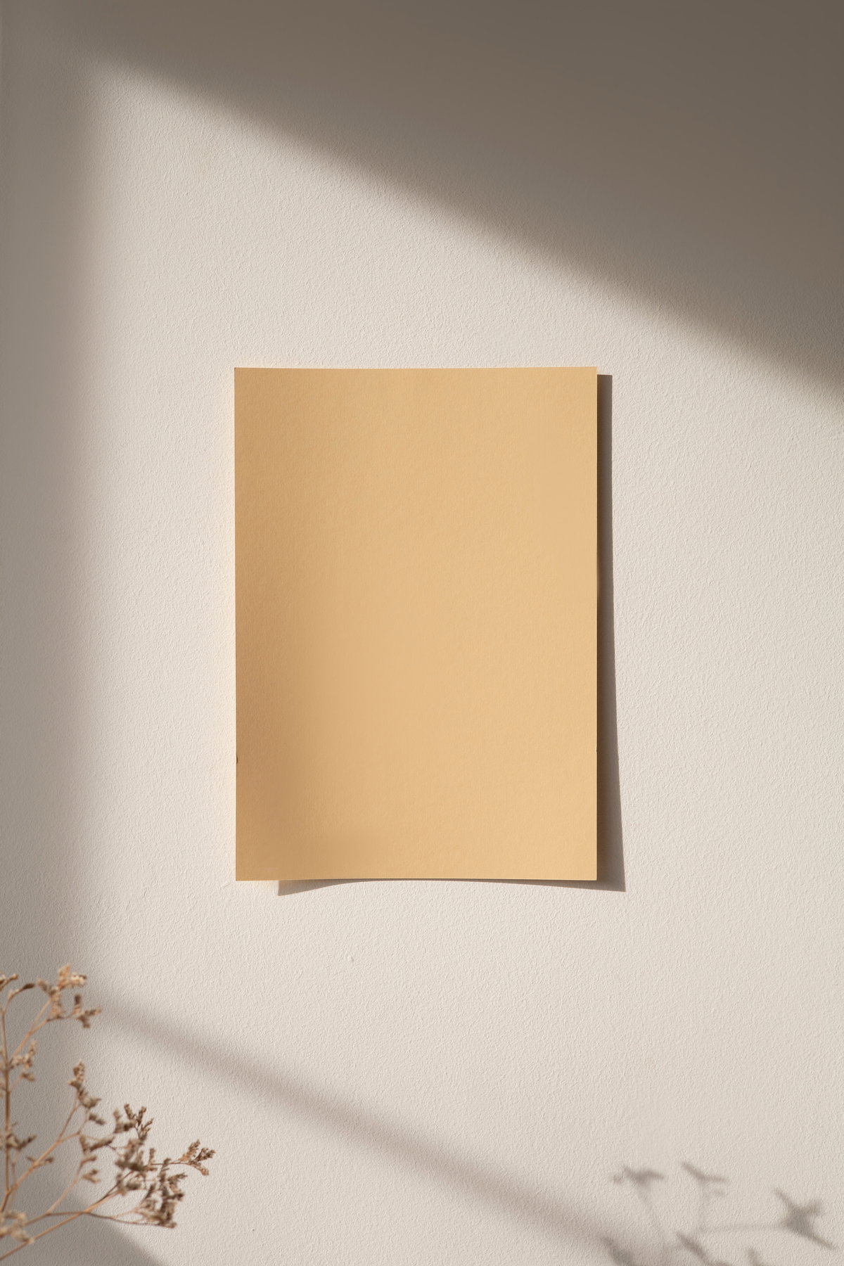 Unbeschriebenes Blatt Papier