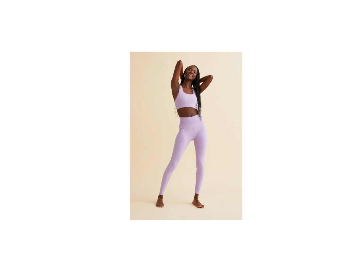 Sportoutfit Flieder