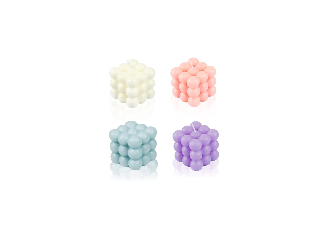 4 Bubble Kerzen