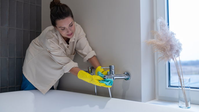 Genialer Trick! Das passiert, wenn du dein Badezimmer mit Klarspüler putzt