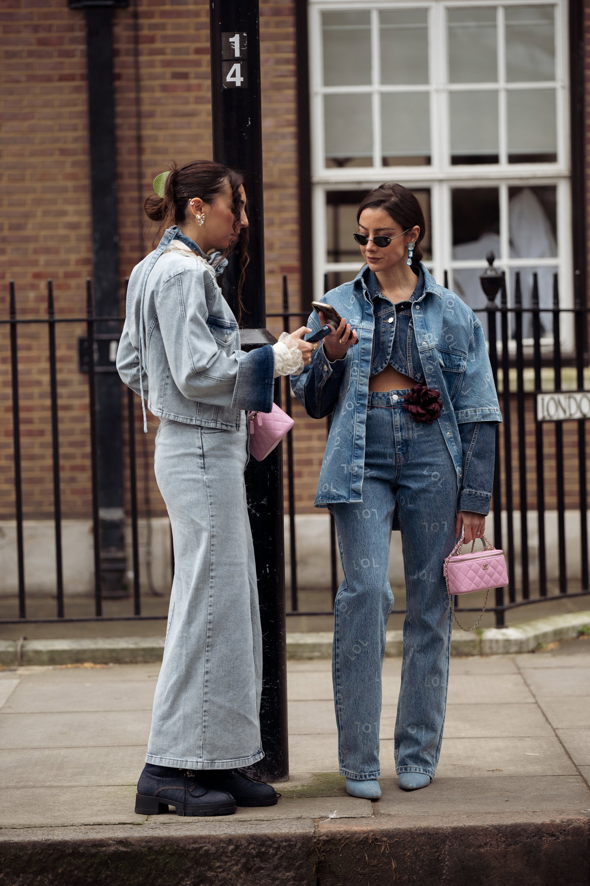 Jeans all over