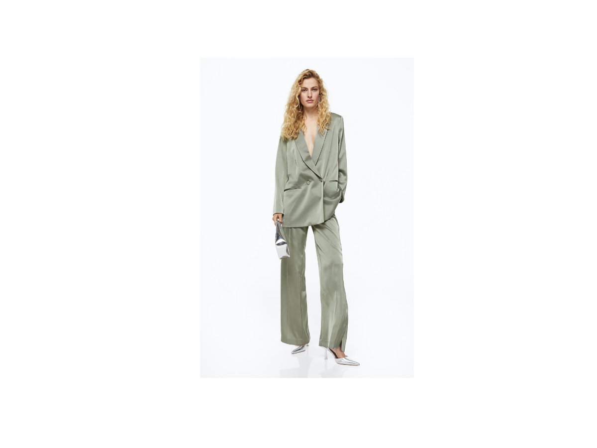 Hosenanzug Satin H&M