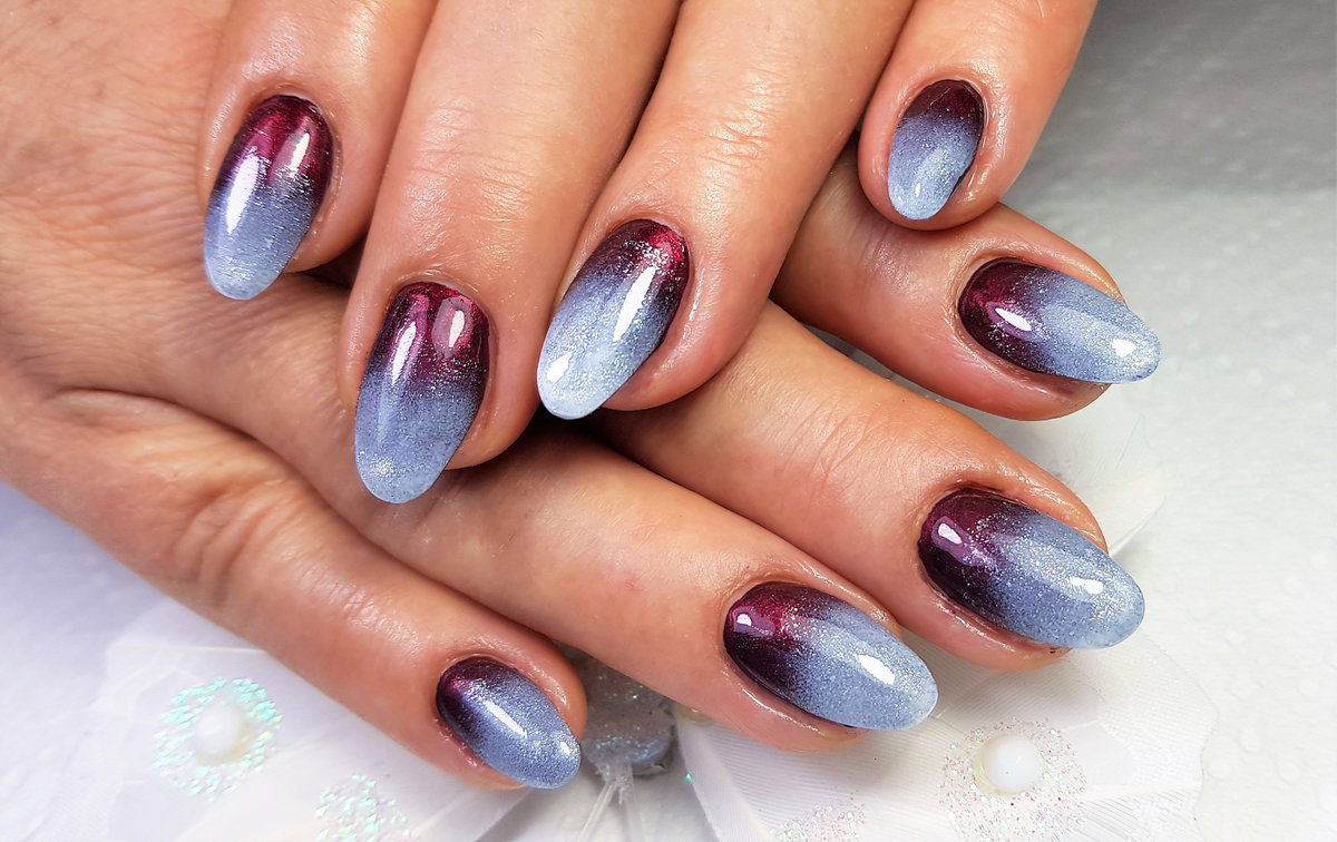 Galaxy Muster Fingernägel