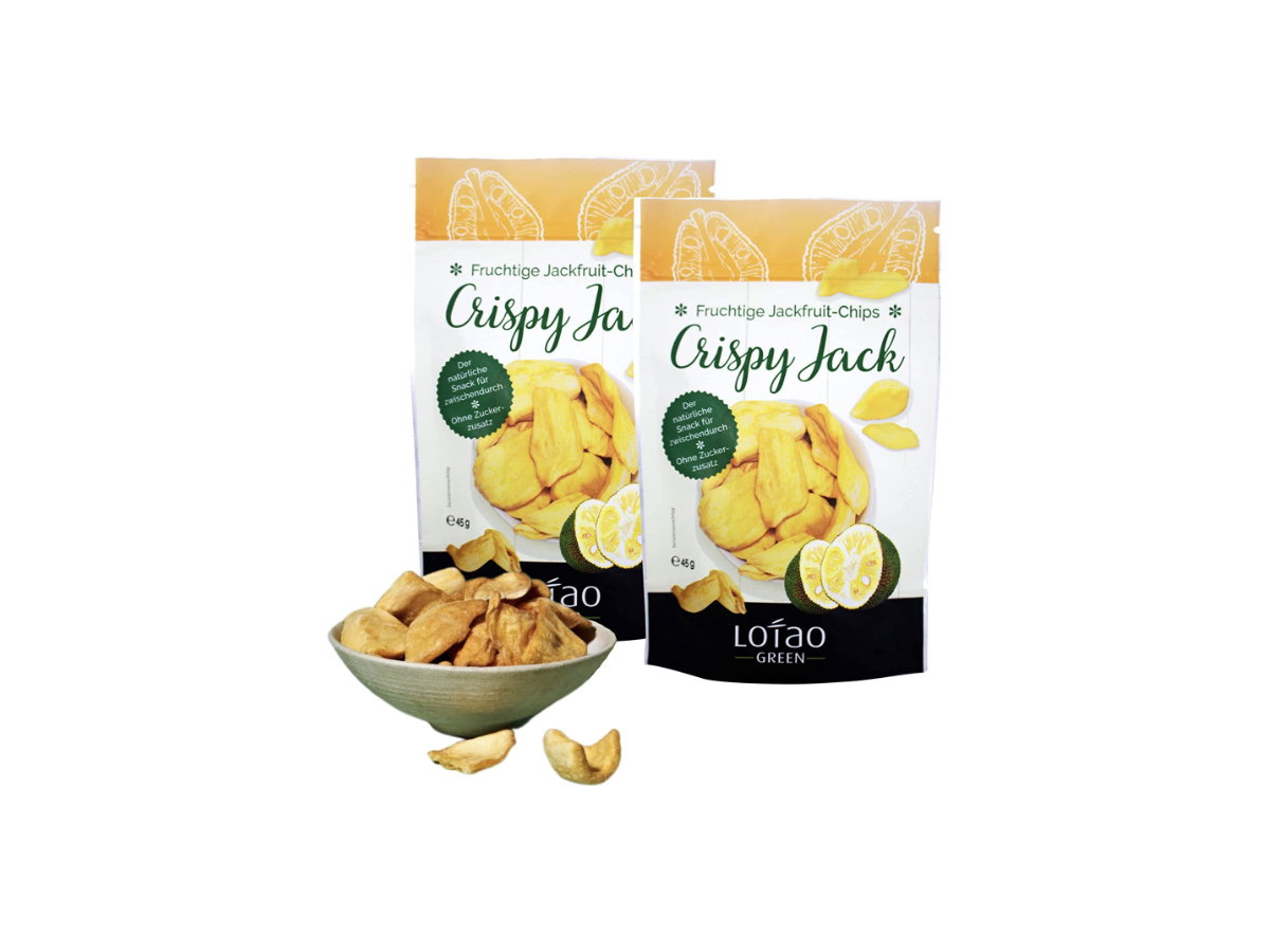 Knusprige Jackfruit-Chips von Lotao