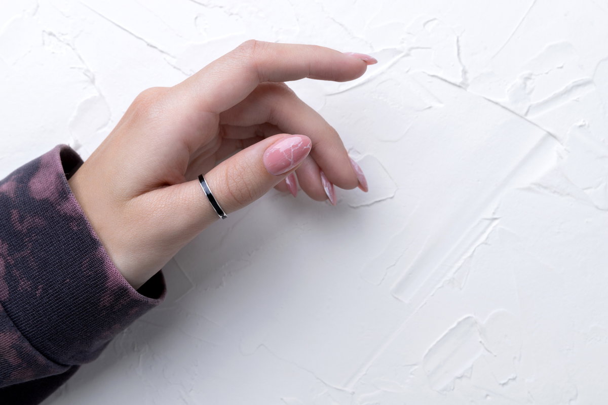 Nagel-Trend Marble Nails