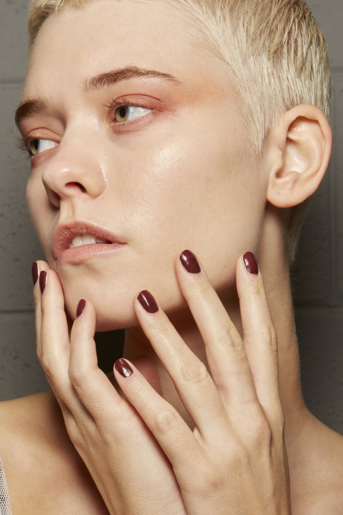 Braune Mascara