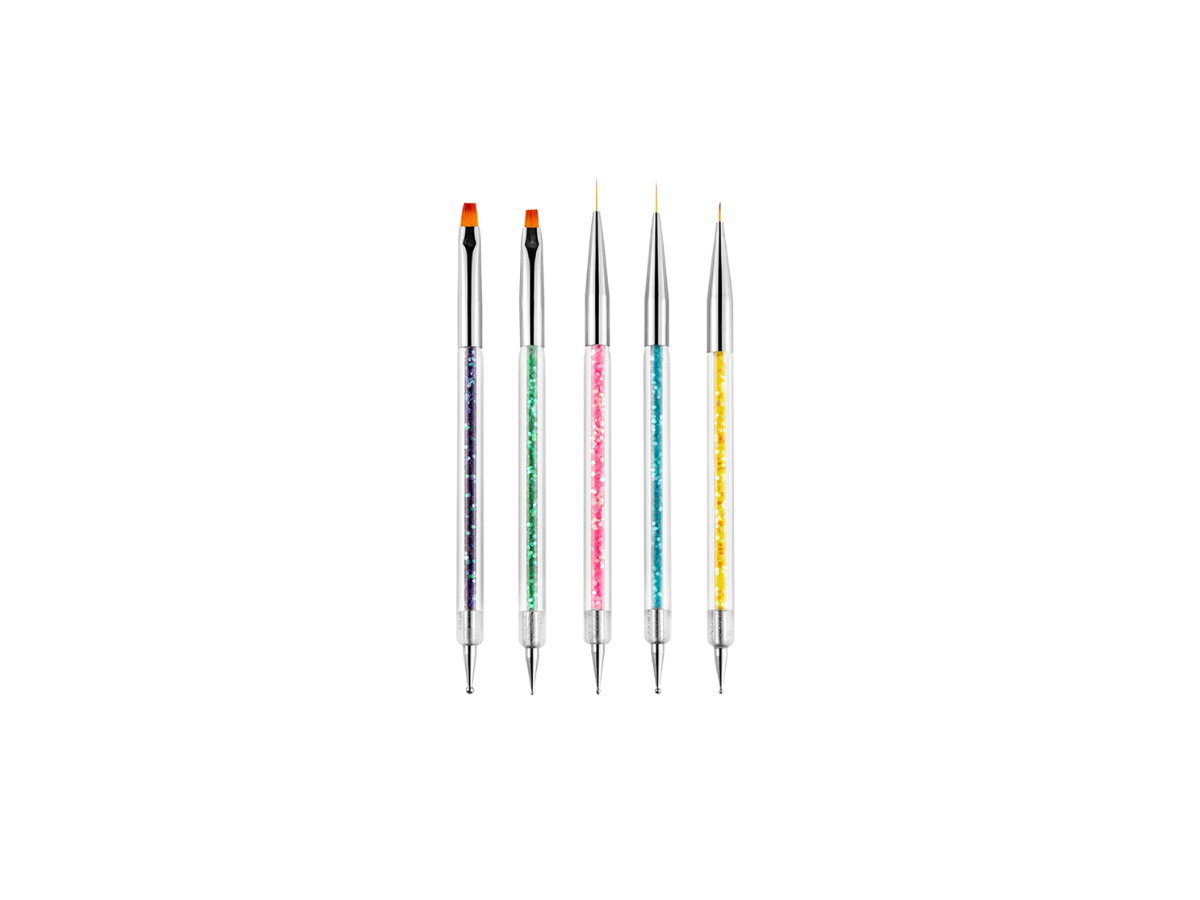 5er-Set Nagelpinse