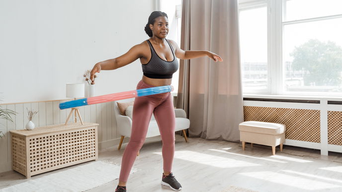 Ein 7 Tage Hula Hoop Trainingsplan für ein effektives Workout!