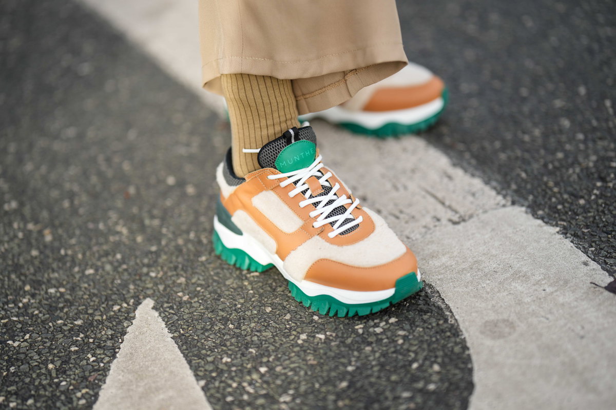 Sneaker im Frühling