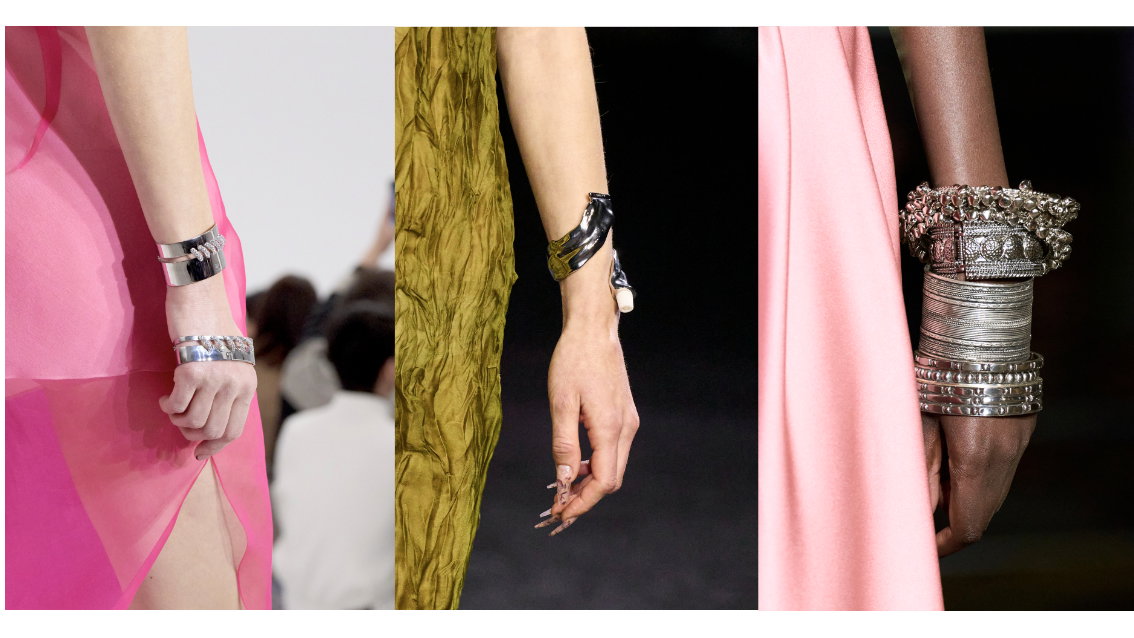 Armbänder Givenchy/Acne Studios/Prabal Gurung