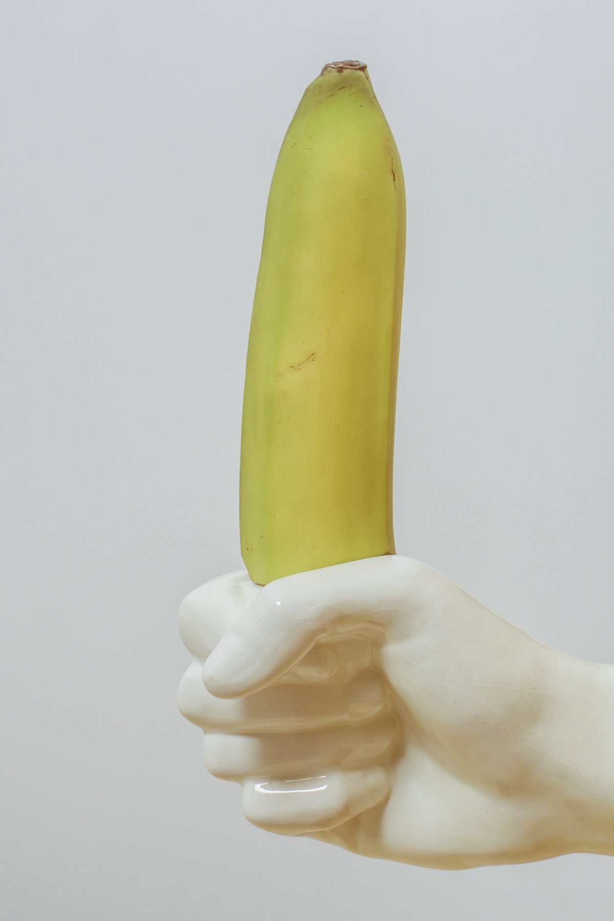 Banane in Hand
