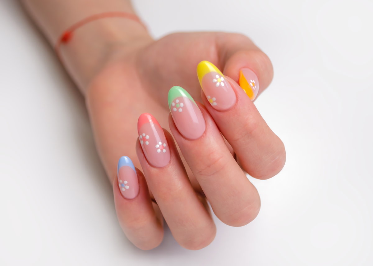 Nageltrend Blumen