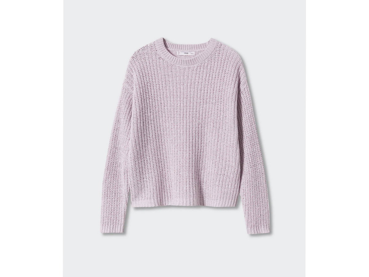 Pullover in Pastellila