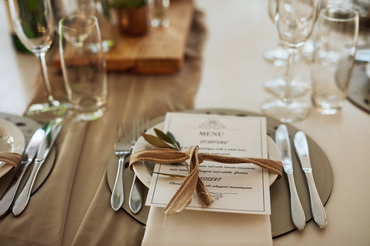 Menükarten Hochzeit