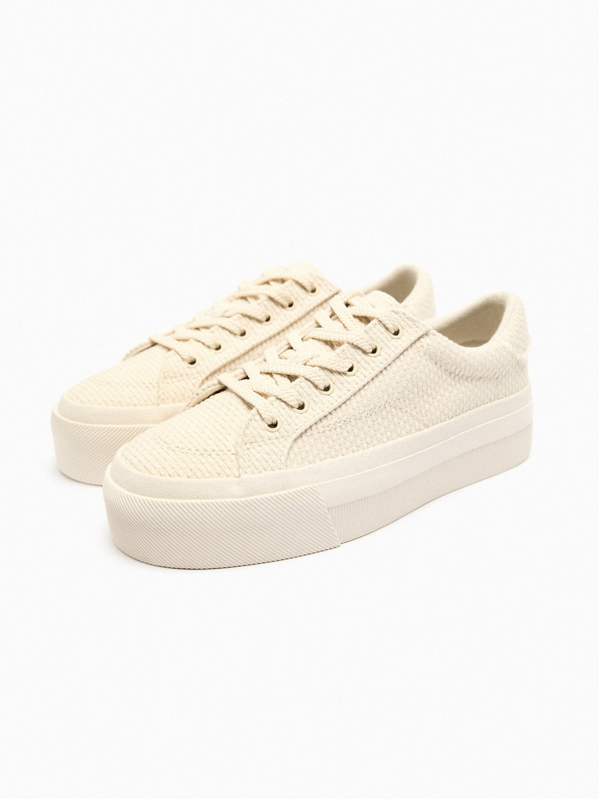 Sneaker Zara beige