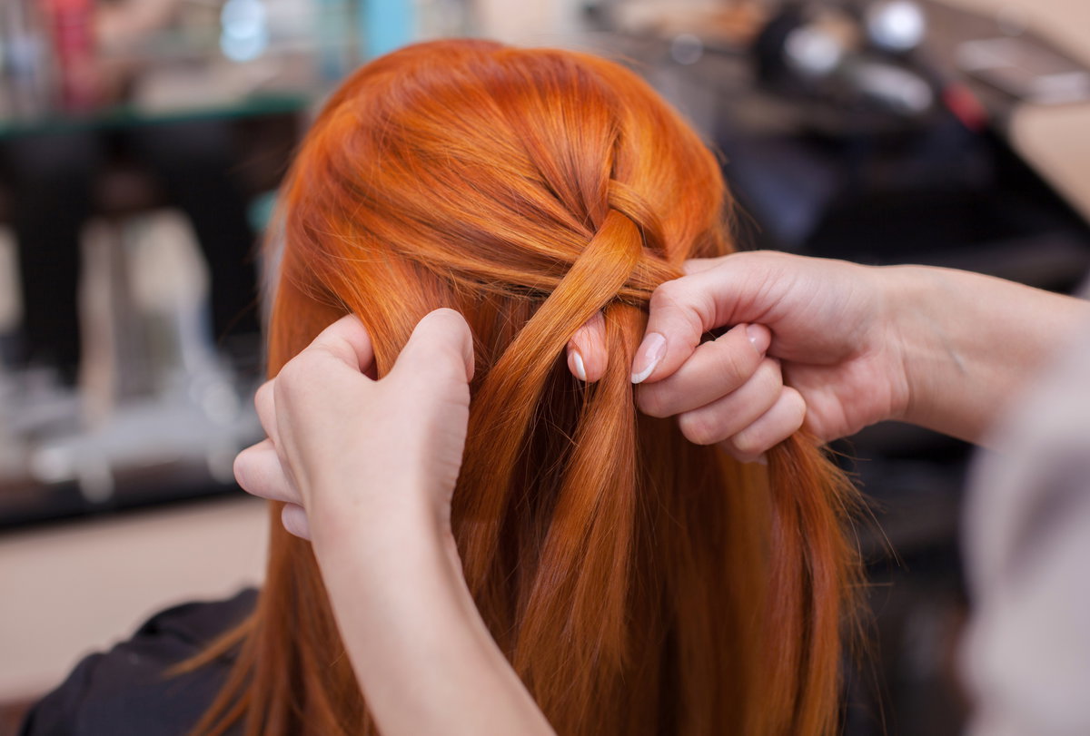 Haare flechten