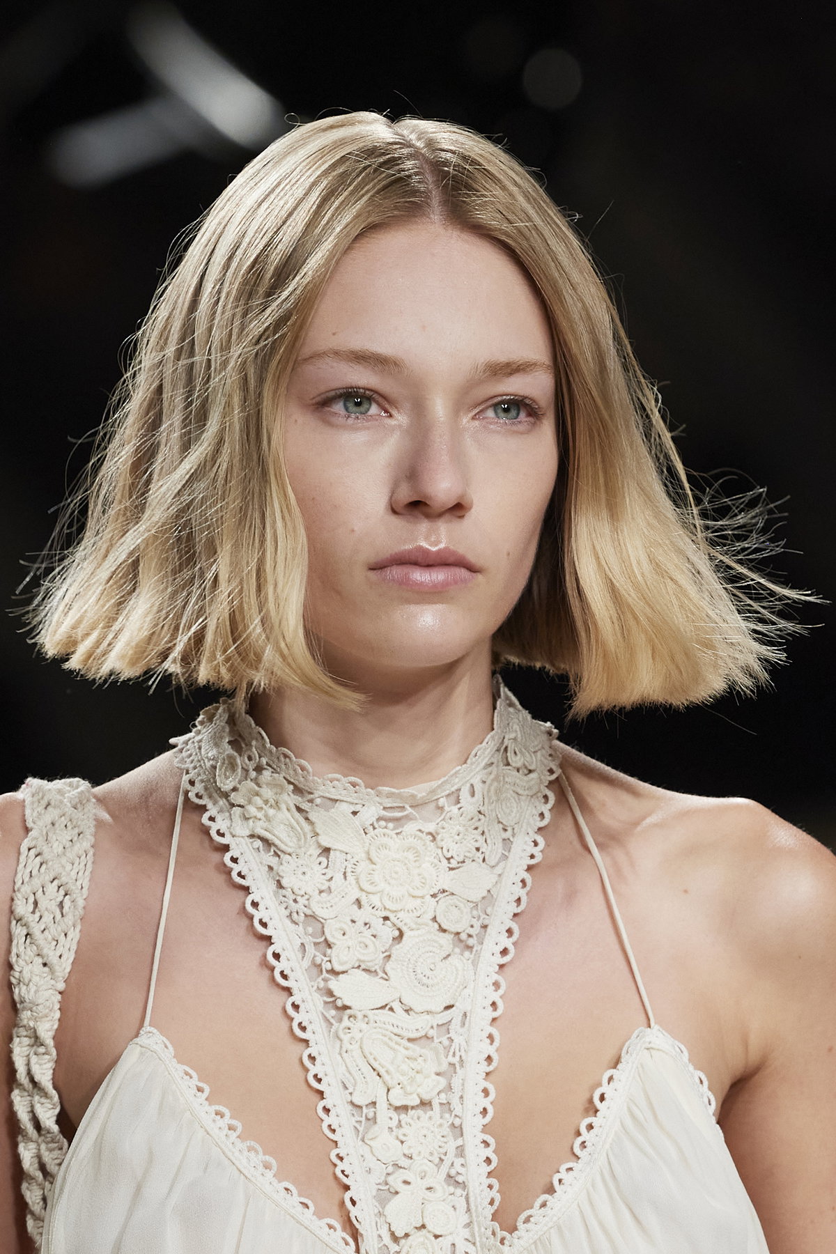 Blonde Haare