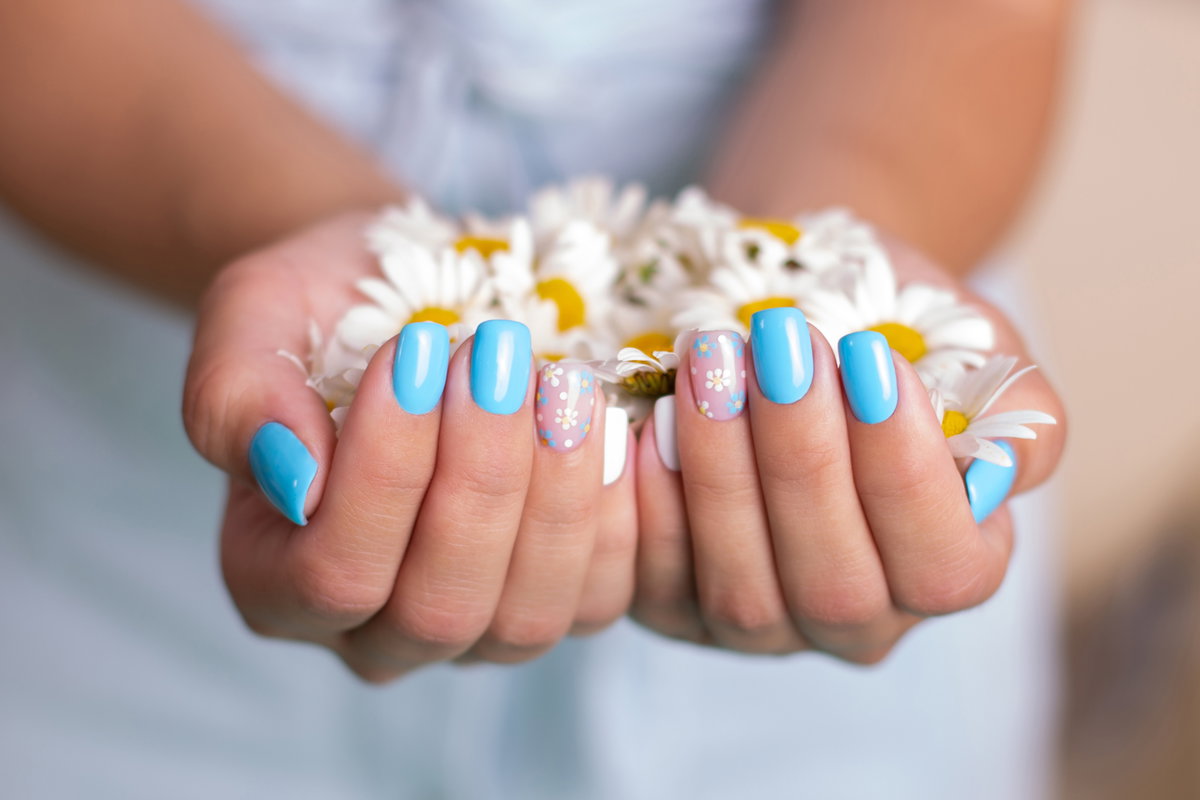 Daisy Nails Nagel-Trend