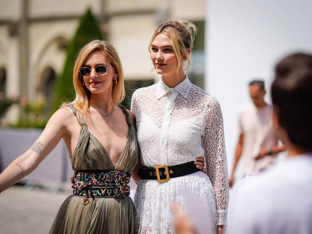 Karlie Kloss und Chiara Ferragni posieren zusammen