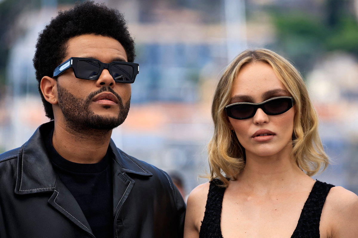 Lily-Rose Depp und Abel “The Weeknd” Tesfaye in Cannes Filmfestspiele The Idol